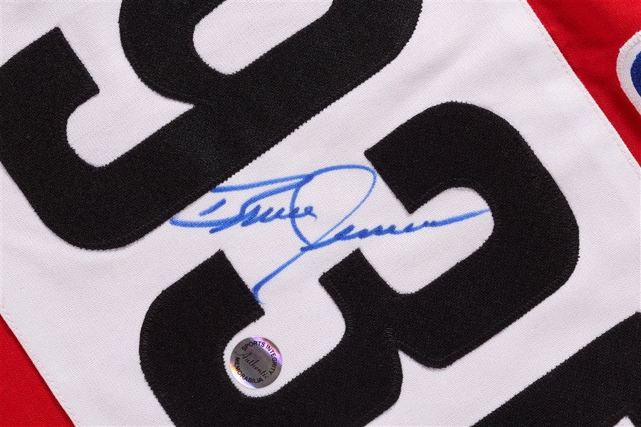 Lot Detail - Bruce Jenner Signed USA Jersey (BAS)