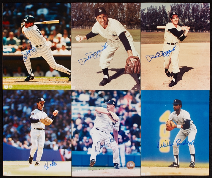 New York Yankees Signed 8x10 Photo Collection (42)