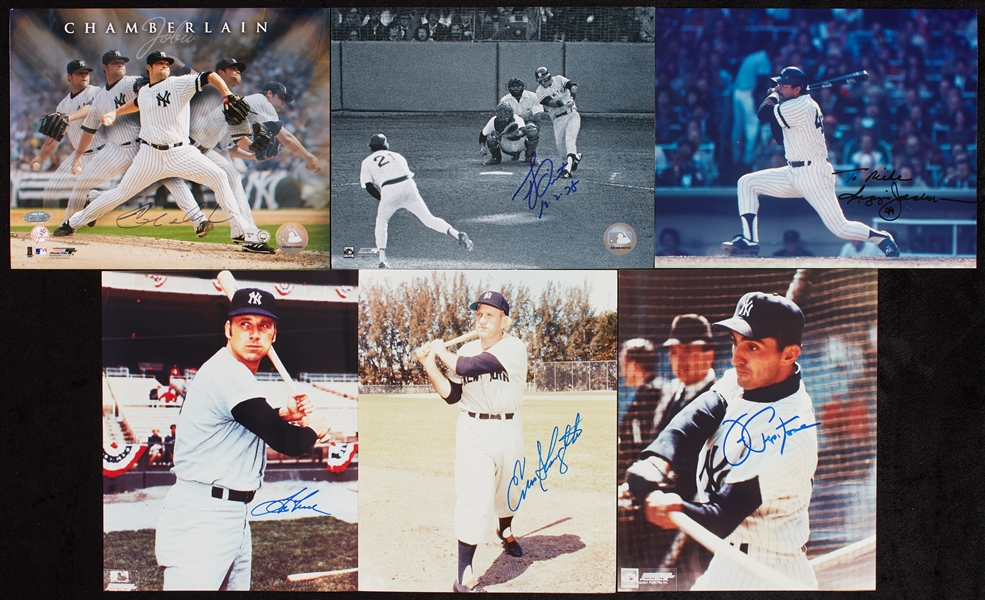 New York Yankees Signed 8x10 Photo Collection (42)