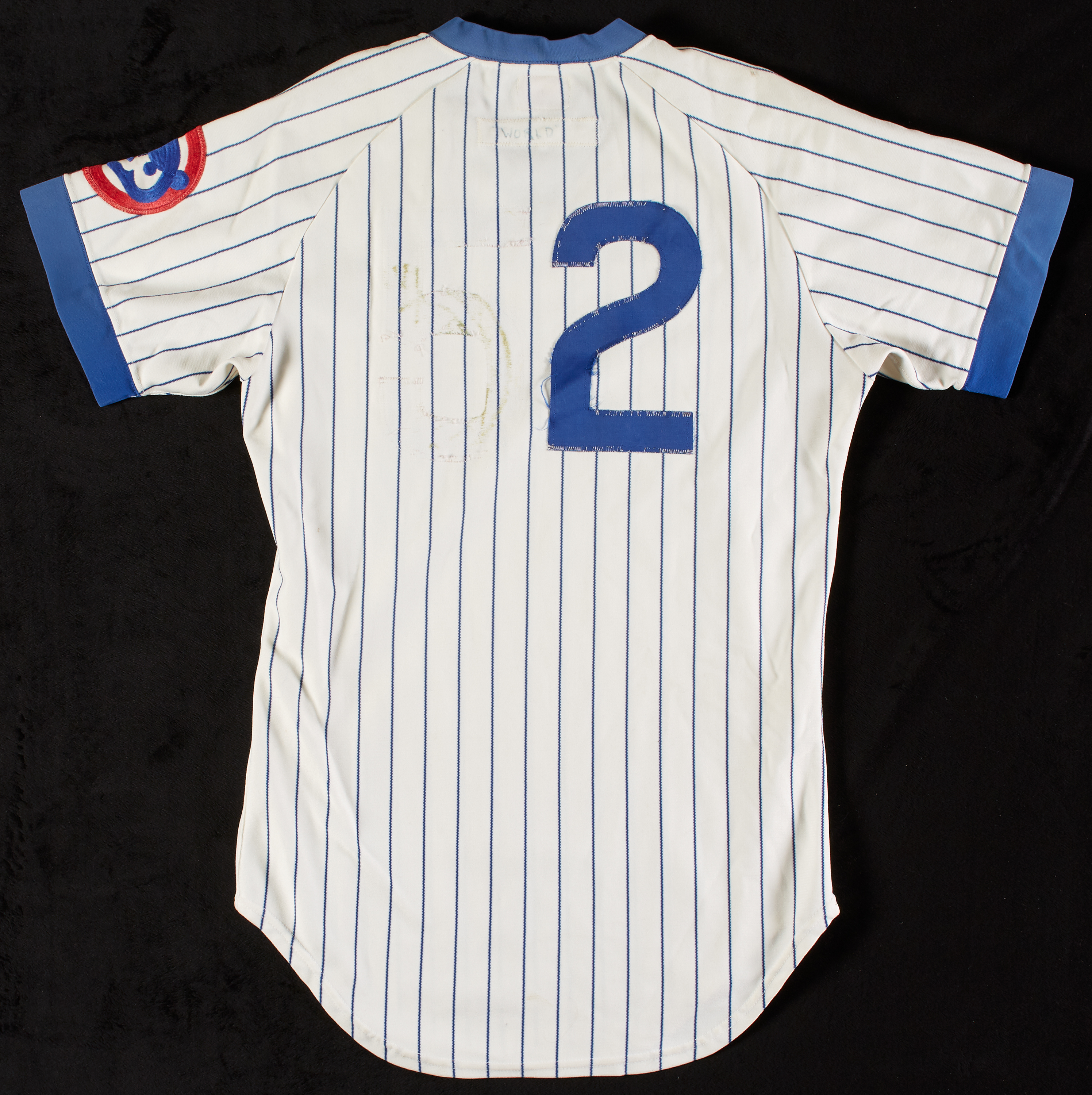 Lot Detail - Peanuts Lowrey 1979 Game-Worn Chicago Cubs Home Jersey