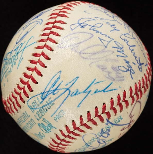 30 Home Run Hitters Multi-Signed OAL Baseball (24) (BAS)