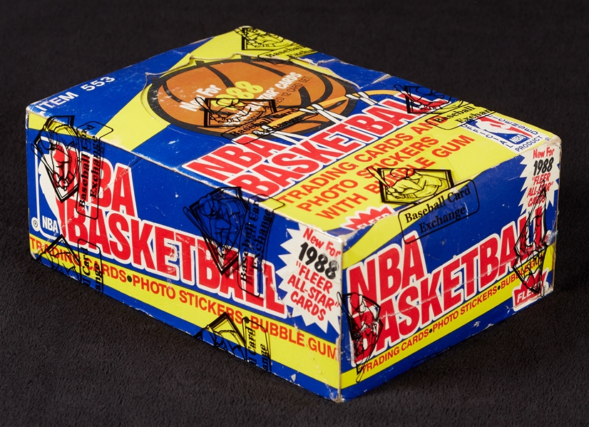 Lot Detail - 1988-89 Fleer Basketball Wax Box (36) (BBCE)