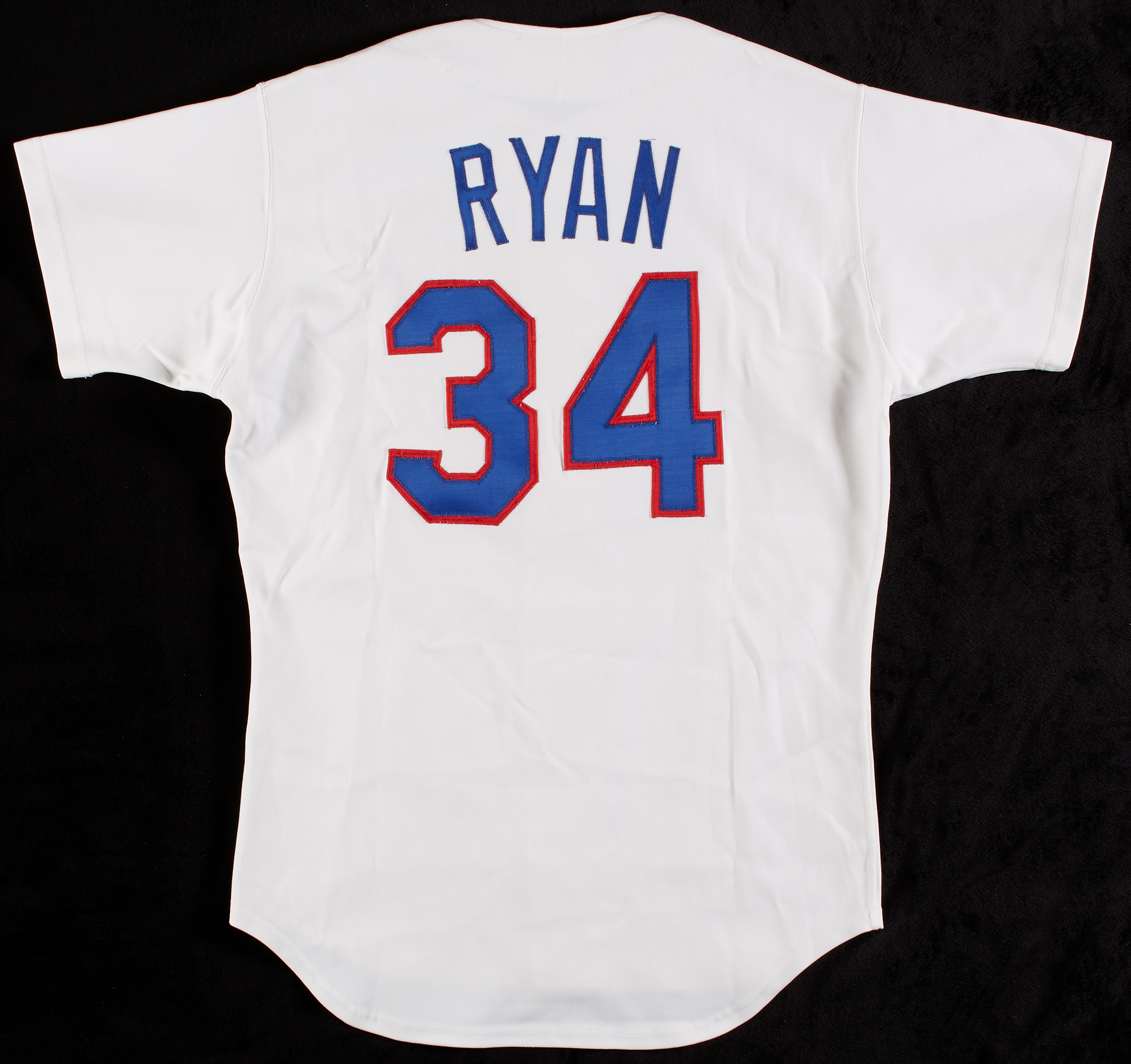 Lot Detail - Nolan Ryan 1989-1992 Game-Used Texas Rangers Jersey