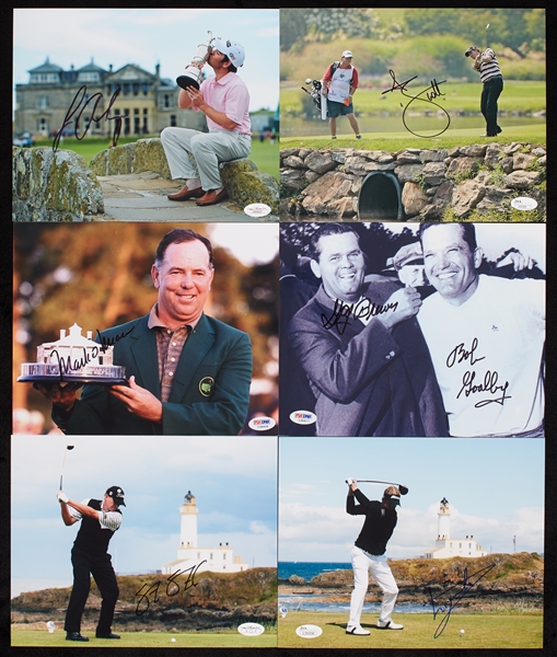 Golfer Signed 8x10 Photo Hoard (162)