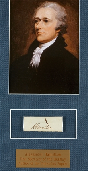 The Federalist Papers Display Signed by James Madison, Alexander Hamilton & John Jay (BAS)