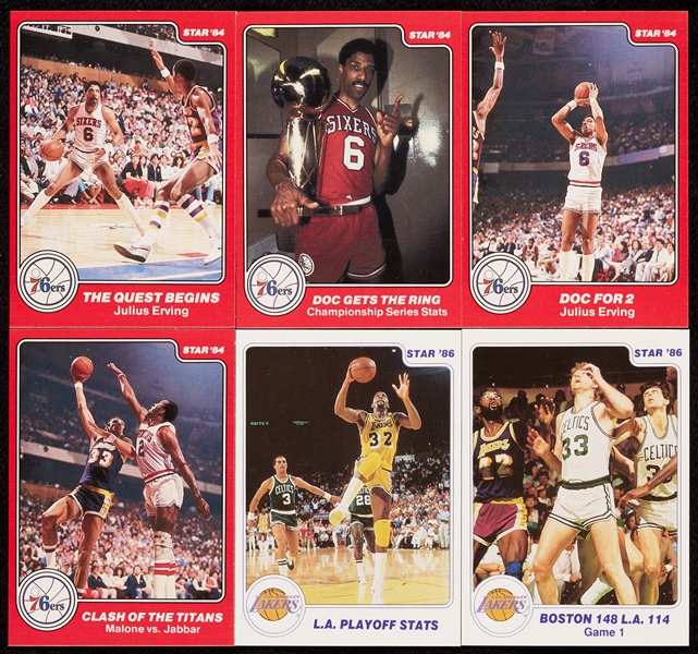 Star Co. 76ers, Celtics & Lakers Champs Sets (3)