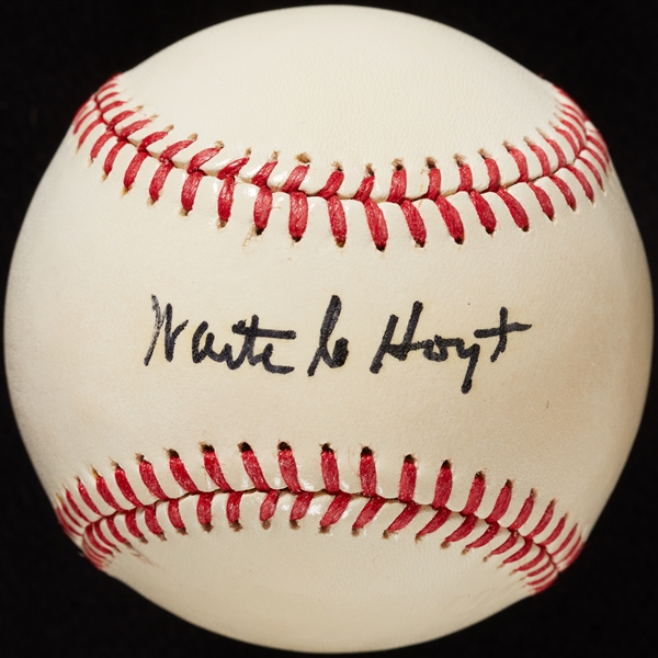 Waite Hoyt Single-Signed Baseball (PSA/DNA) (BAS)