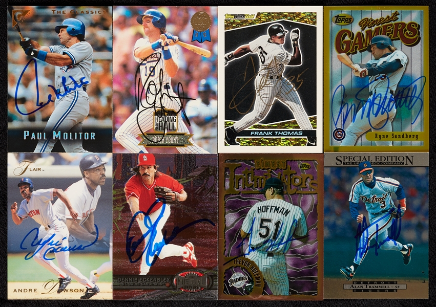 Modern Baseball Signed Card Collection (800)