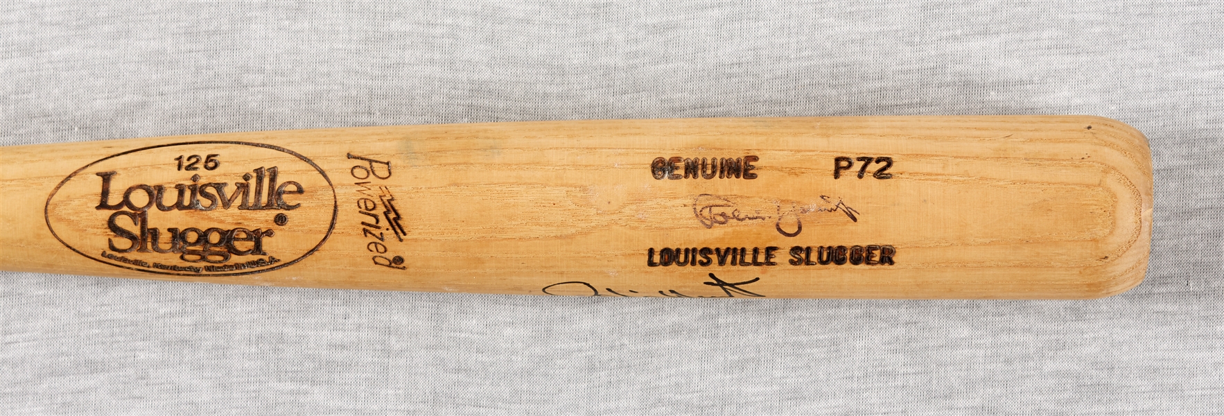 Robin Yount Game-Used & Signed Louisville Slugger Bat (BAS)