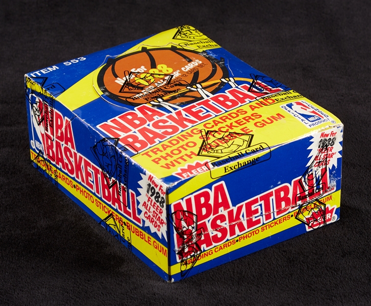 Lot Detail - 1988-89 Fleer Basketball Wax Box (36) (BBCE)