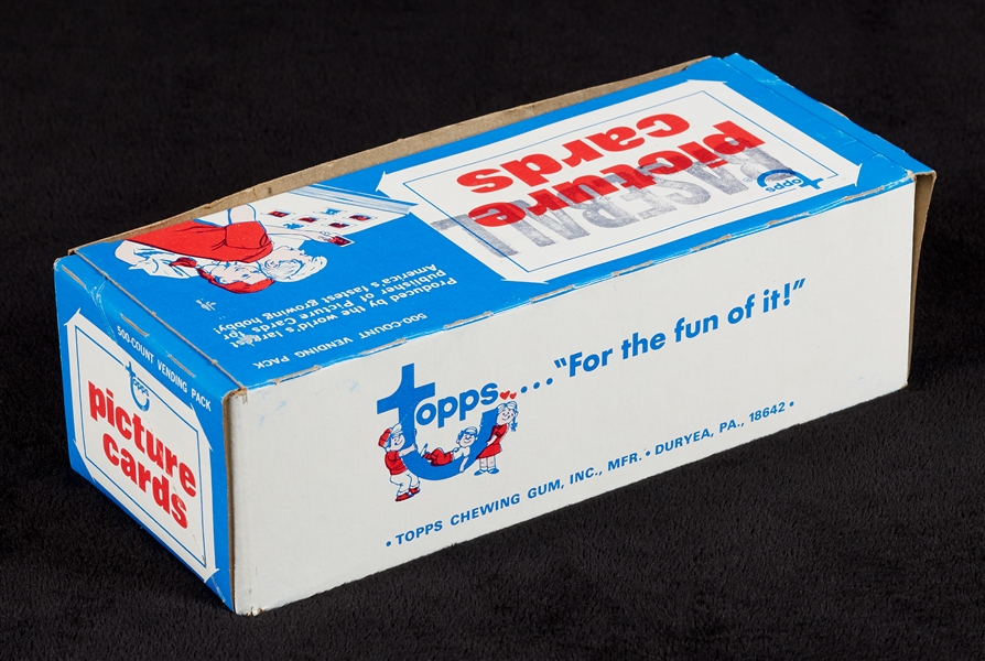 1980 Topps Baseball Vending Box (500)