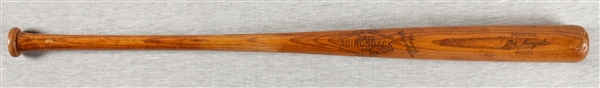 Joe Garagiola 1953 Game-Used Adirondack Bat
