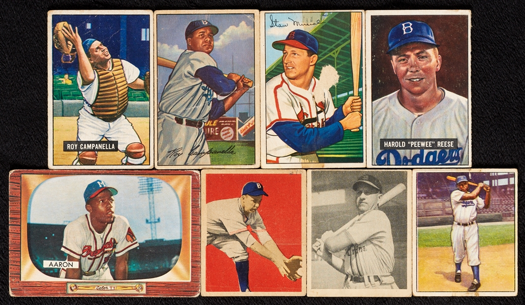 1948-55 Bowman Baseball With 17 Hall of Famers (53)