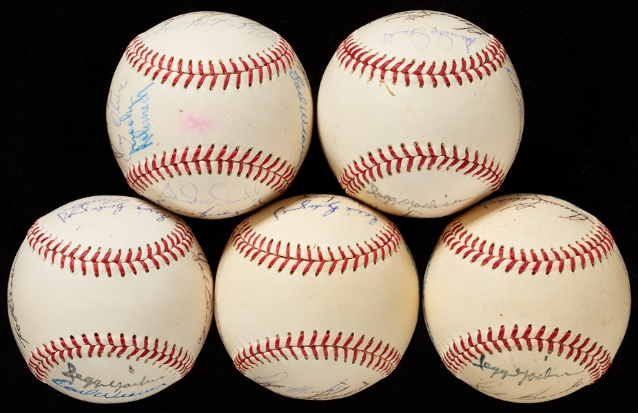 1969 American League All-Star Team-Signed Baseball Group (5)