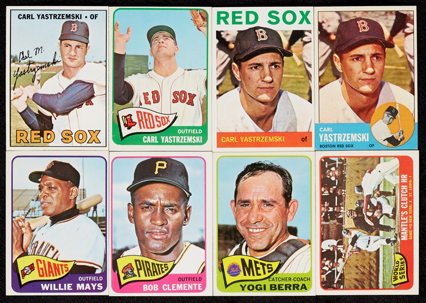 1960-70 High-Grade Topps Baseball Group With HOFers, Stars