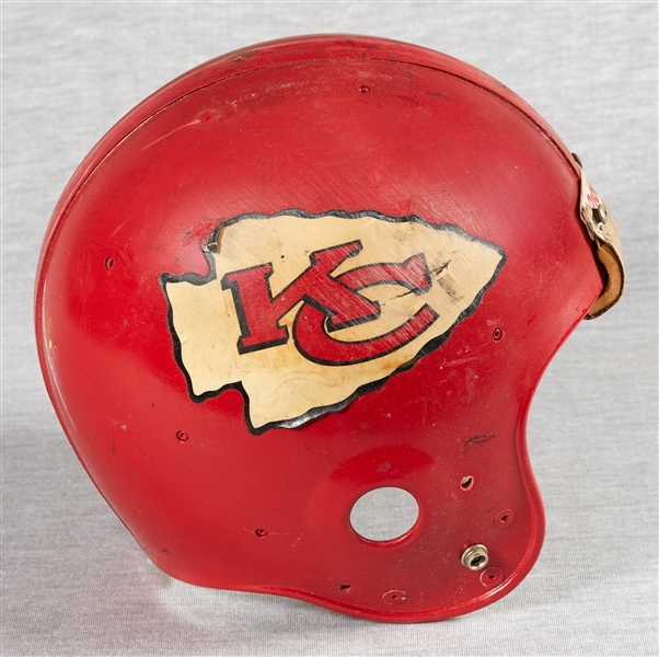 Mike Livingston 1978-79 Game-Used Kansas City Chiefs Helmet