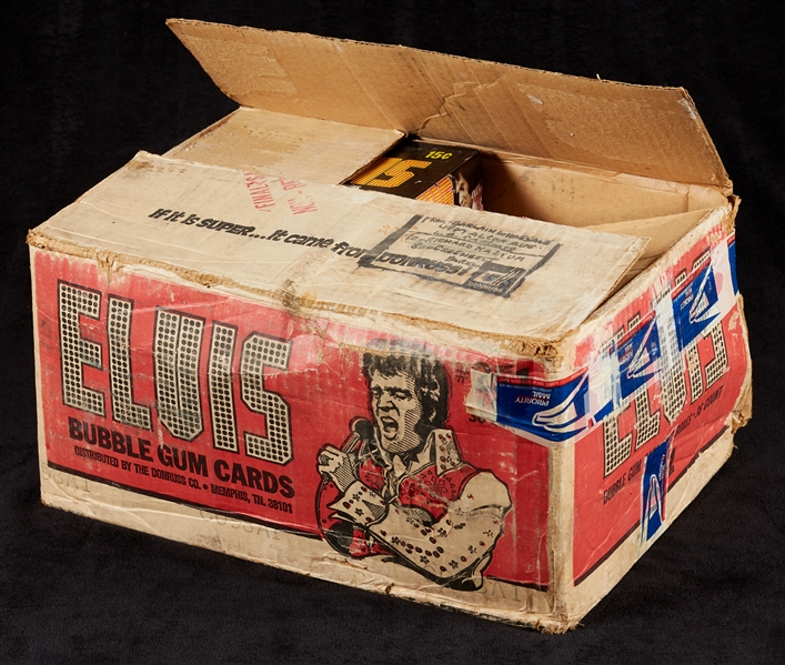 1978 Donruss Elvis Wax Box Case Minus Two Boxes (14/36)