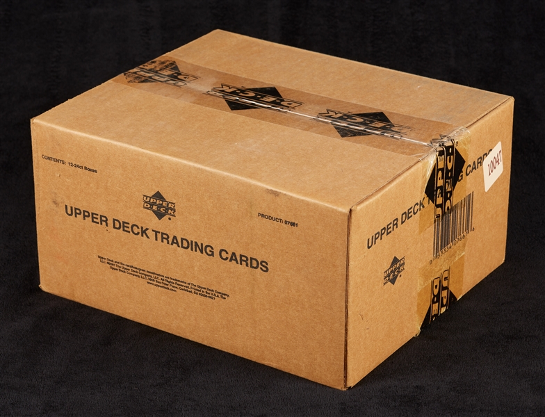 2001 Upper Deck Golf Unopened Wax Box Case (12/24)
