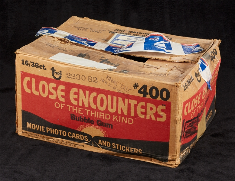 1978 Topps Close Encounters of the Third Kind Near Wax Case (9/36)