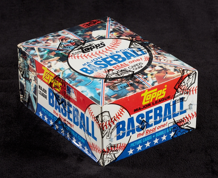 1981 Topps Baseball Wax Box (36) (Fritsch/BBCE)
