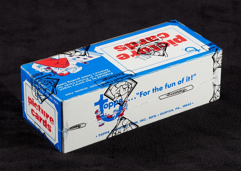 1981 Topps Baseball Vending Box (500) (Fritsch/BBCE)