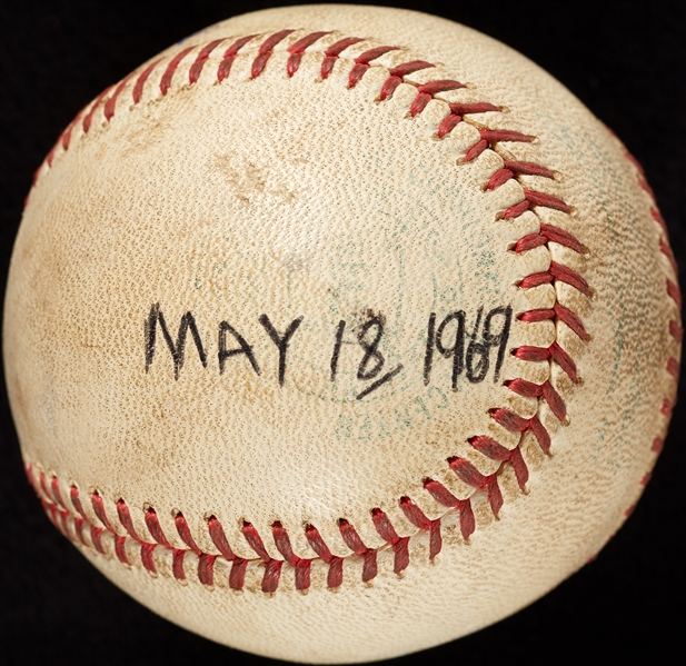 Mickey Lolich Career Win No. 88 Final Out Game-Used Baseball (5/18/1969) (BAS) (Lolich LOA)