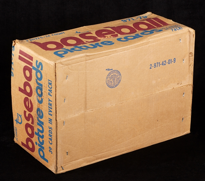 1979 Topps Baseball Rack Pack Box Empty Case