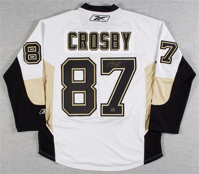 Sidney Crosby Signed Penguins Reebok Jersey (Frameworth)