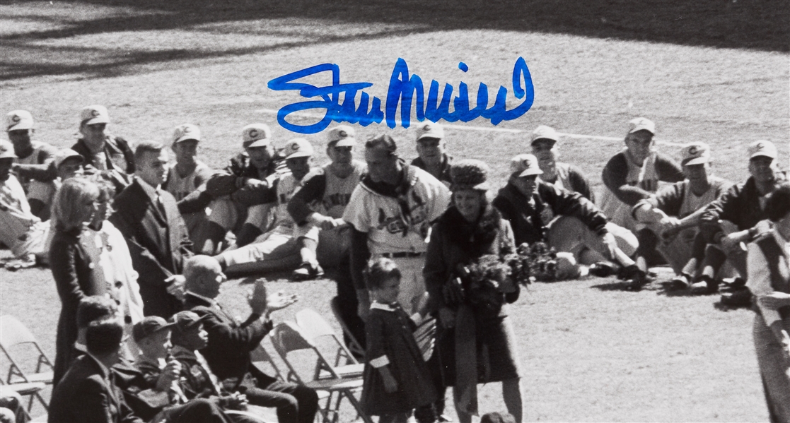 Stan Musial Signed Photo & Print Group (3)