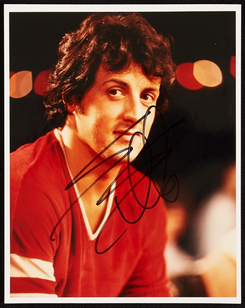 Sylvester Stallone Signed 8x10 Photo (BAS)