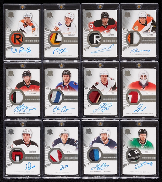2016-17 Upper Deck The Cup Rookie Auto Patch Near Set (78/81)