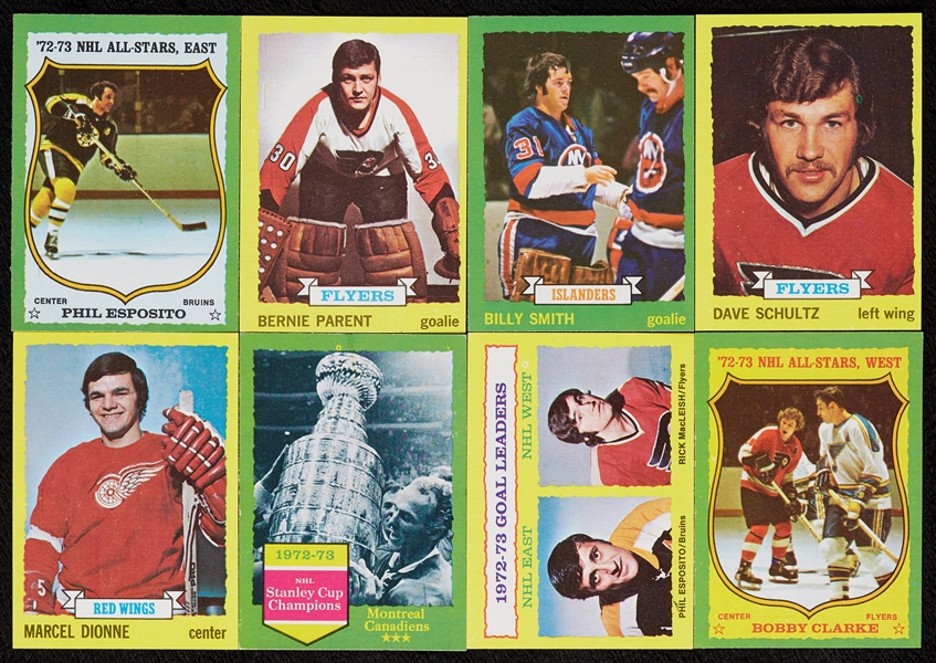 1973 Topps Hockey High-Grade Complete Set (198)