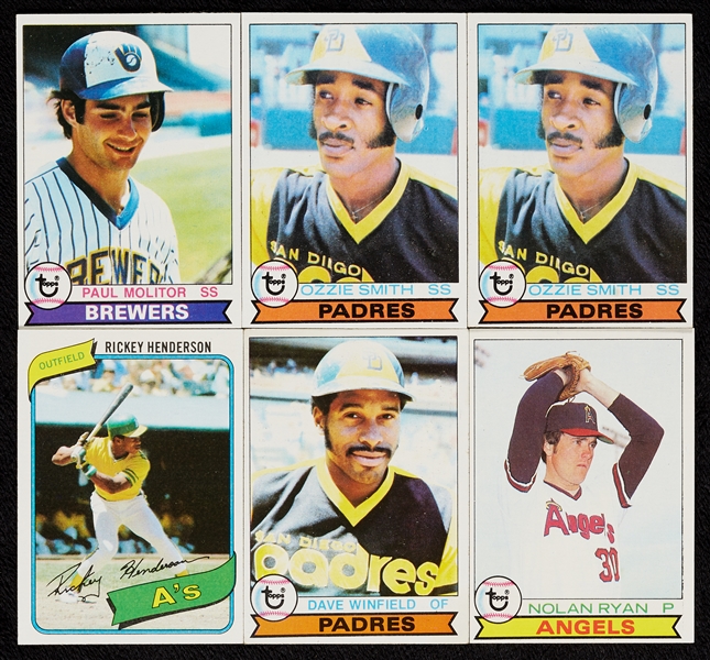 1977, 1979 and 1980 Topps Baseball Complete Sets (5)
