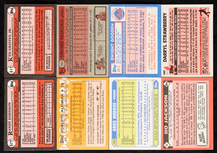 1981-90 Topps Baseball Traded Sets in Original Boxes (10)