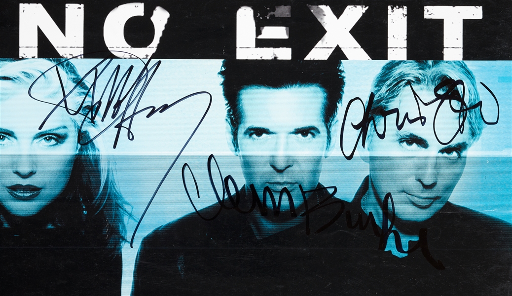 Blondie Group-Signed No Exit Poster (PSA/DNA)