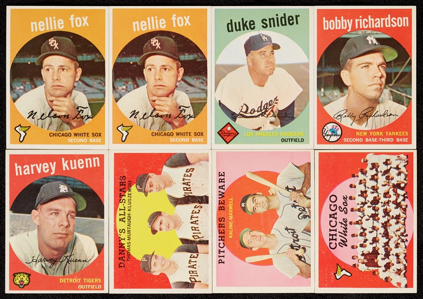 High-Grade 1959 Topps Baseball Group (326)
