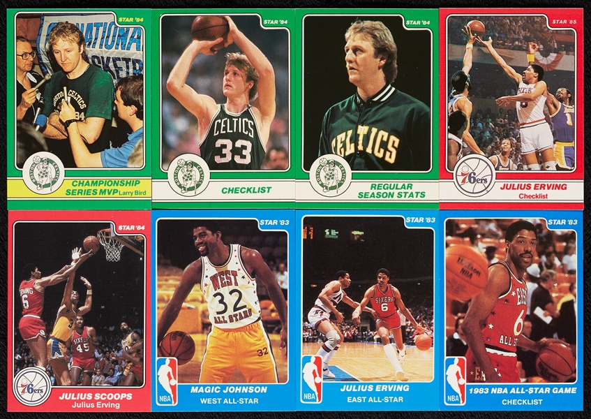 1984 and 1985 High-Grade Star Co. Basketball Sets (6)