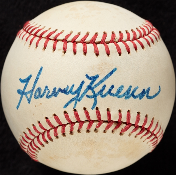 Harvey Kuenn Single-Signed OAL Baseball (BAS)