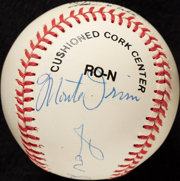 Willie Mays, Monte Irvin & Lou Dials Signed ONL Baseball (BAS)