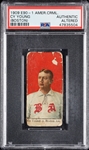 1909 E90-1 American Caramel Cy Young Boston PSA Authentic Altered