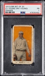 1910 E98 Set of 30 Cy Young (Irv) Orange PSA 1