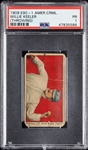 1909 E90-1 American Caramel Willie Keeler Throwing PSA 1