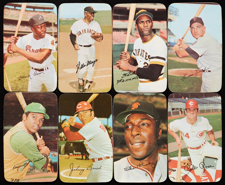 1971 Topps Baseball Supers High-Grade Near Set, Extra Stargell (62/63)