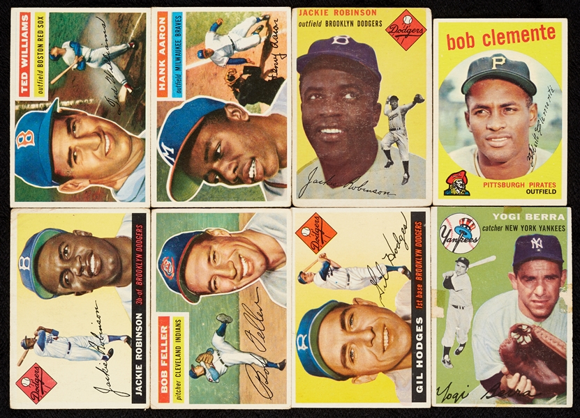 1950s Topps and Bowman Baseball HOFers and Stars Group (141)