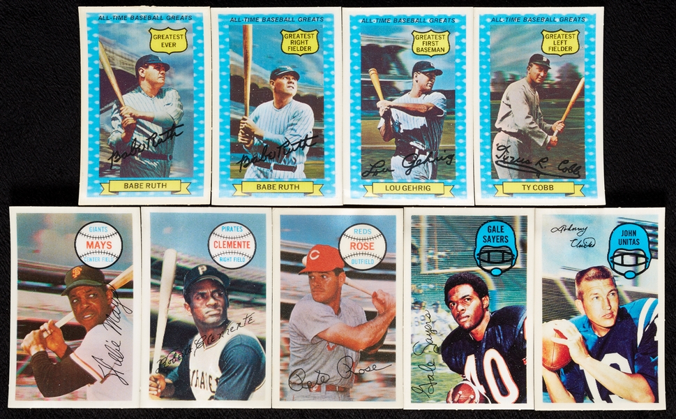 1960s and 1970s Topps Baseball Peripherals, Inserts, Coins, Booklets and Others (943)