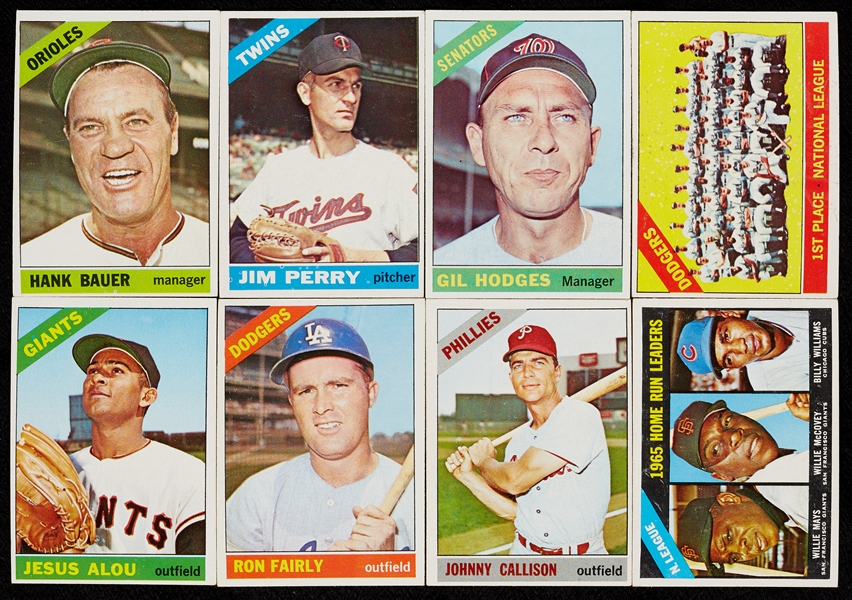 1966 Topps Baseball Massive Hoard With HOFers, Stars, Specials (1,500)