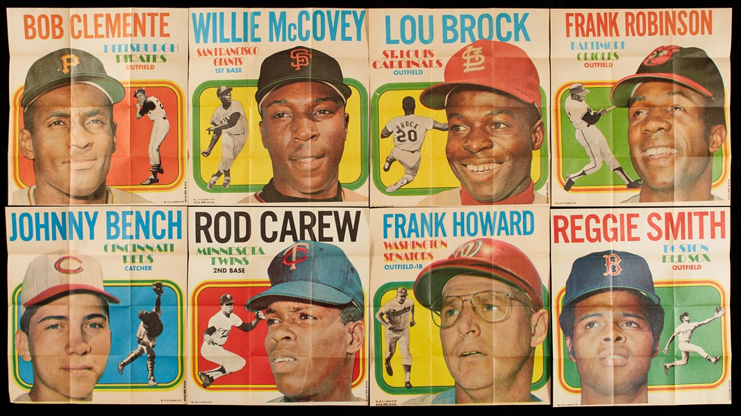 1970 Topps Baseball Posters High-Grade Set With Extras (30)