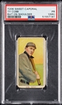 1909-11 T206 Ty Cobb Bat On Shoulder PSA 1 MK