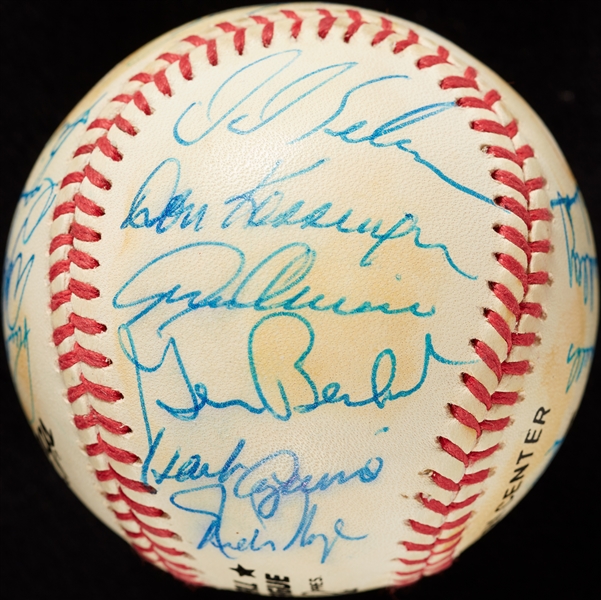 1969 Chicago Cubs Team-Signed ONL Baseball (BAS)