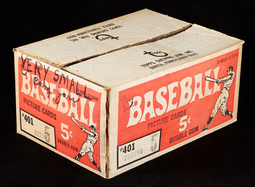 1969 Topps Baseball Empty Case